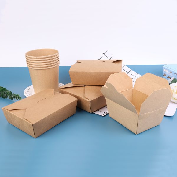 Boîtes alimentaires en papier, commerce de gros