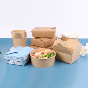 Boîte alimentaire en papier
