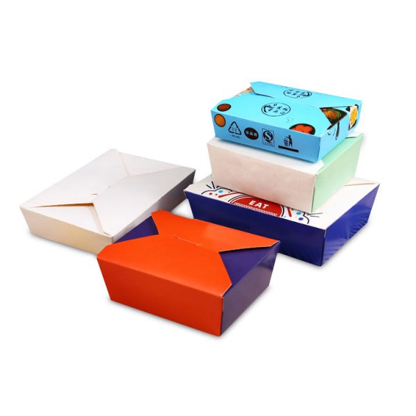 Individuelle Lunch-Papierbox