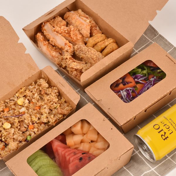 Paper Food Box with Window