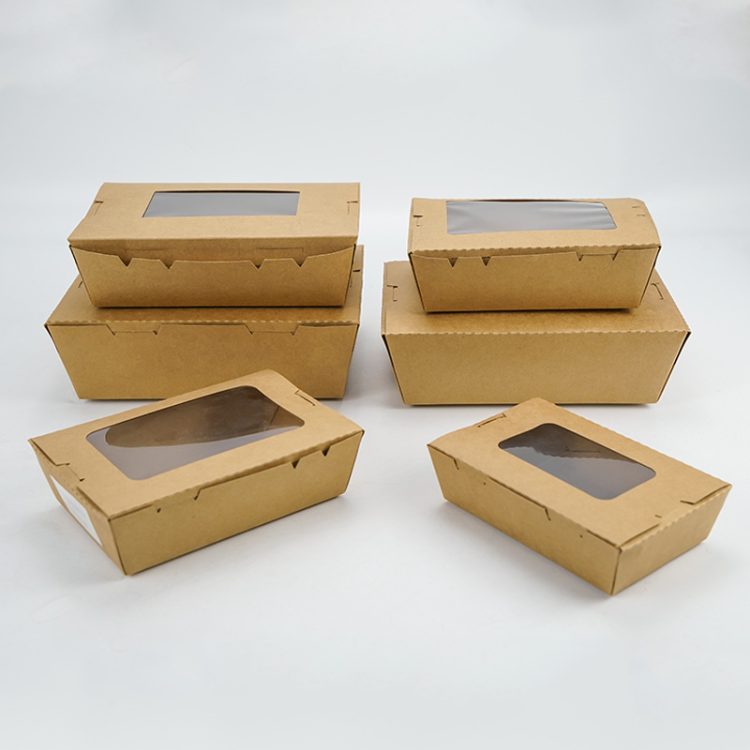 Paper Food Box with Window