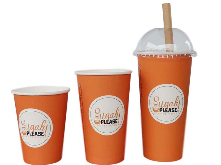 size of paper cup