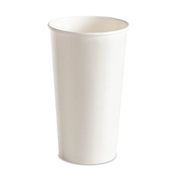 white paper cup